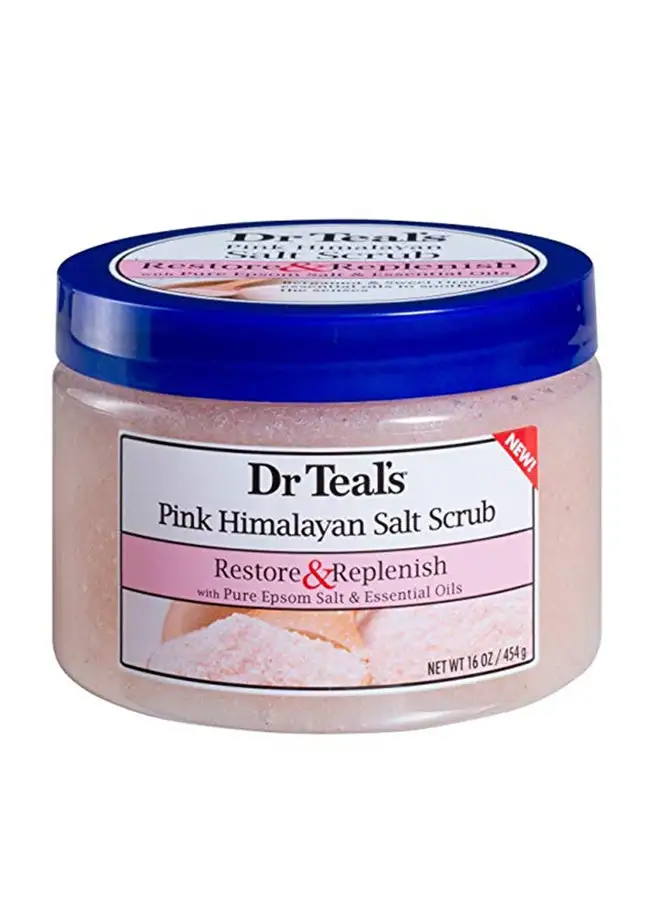 Dr Teal's Himalayan Salt Body Scrub Pink 454grams