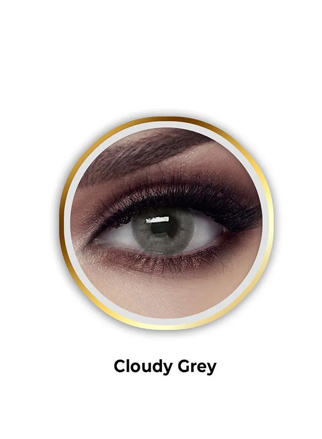 Bella Elite Cloudy Grey 3 Months Disposable Contact Lenses