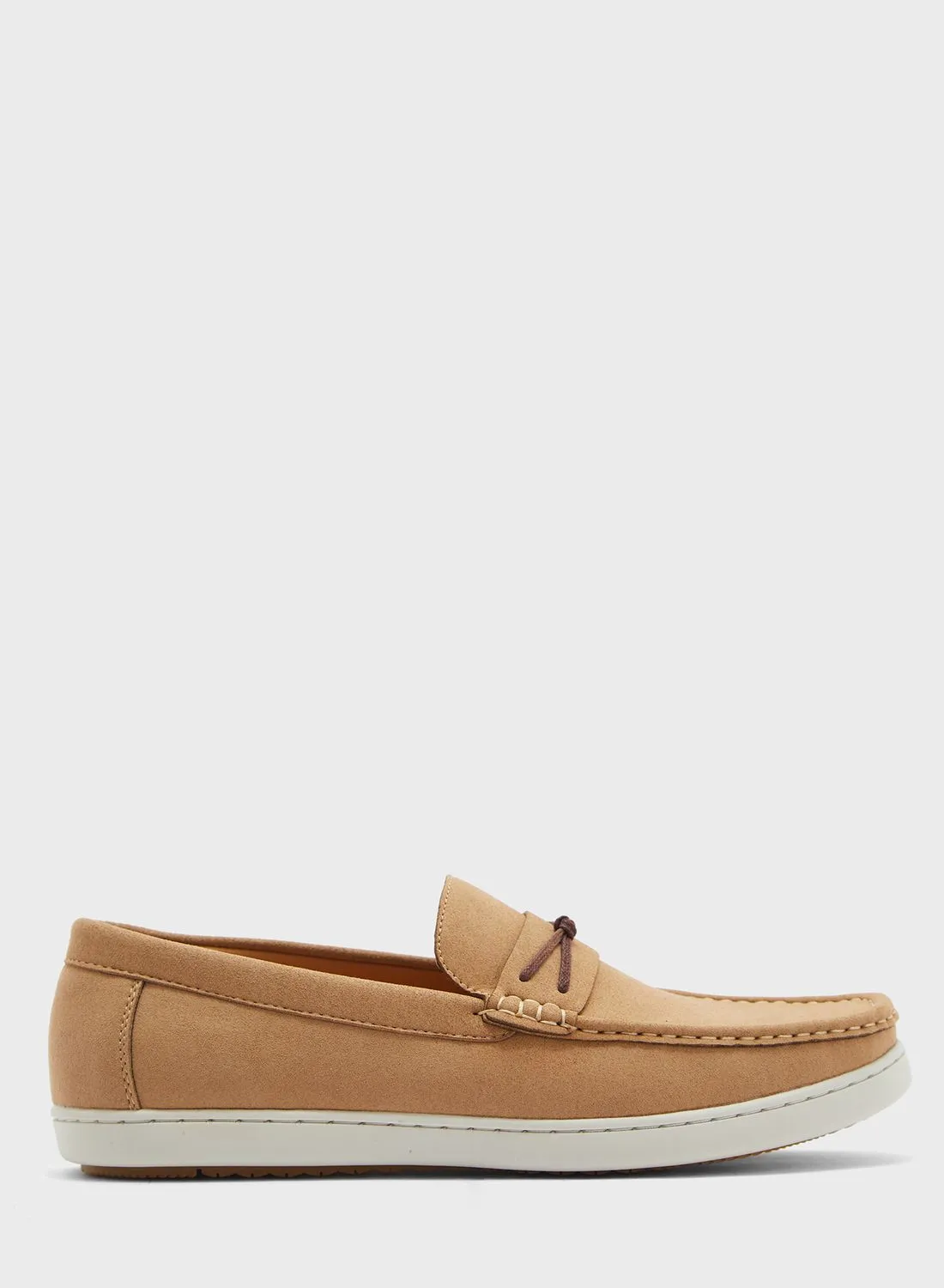 Robert Wood Faux Suede Causal Loafers