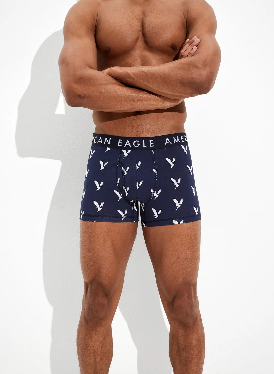 American Eagle Logo Print Trunks