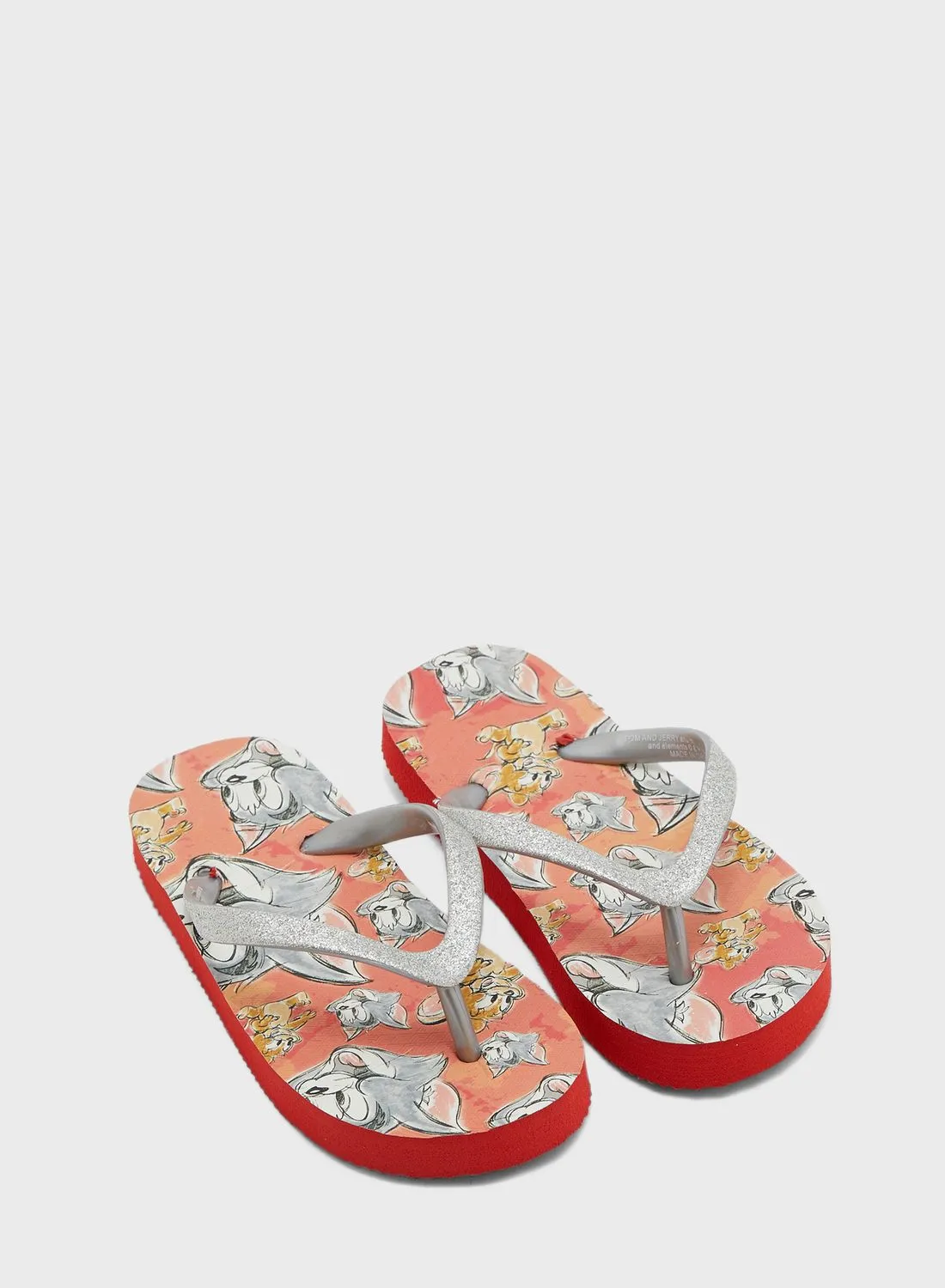 Warner Bros Kids Tom & Jerry Flip Flops