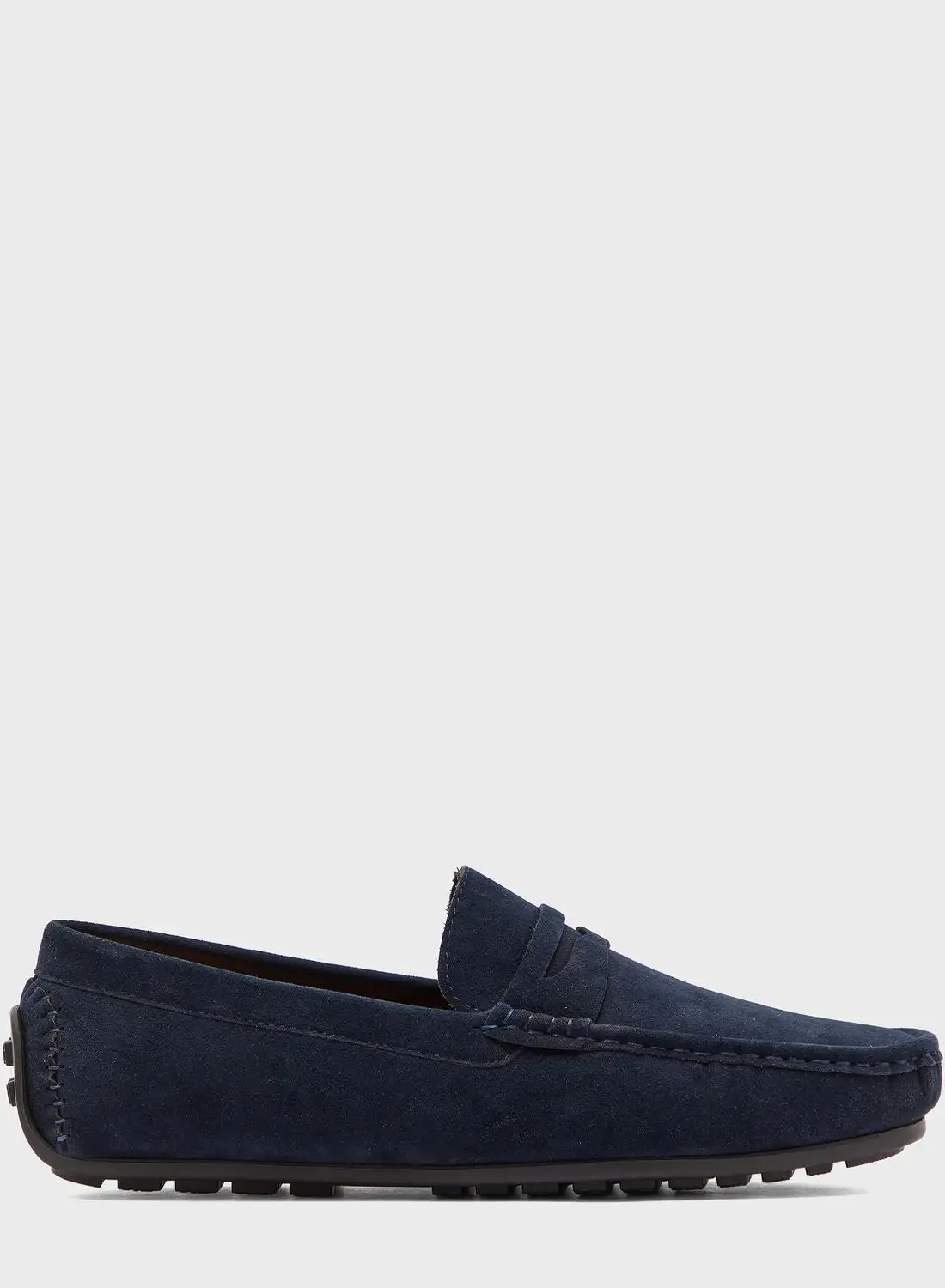 Robert Wood Faux Suede Loafers