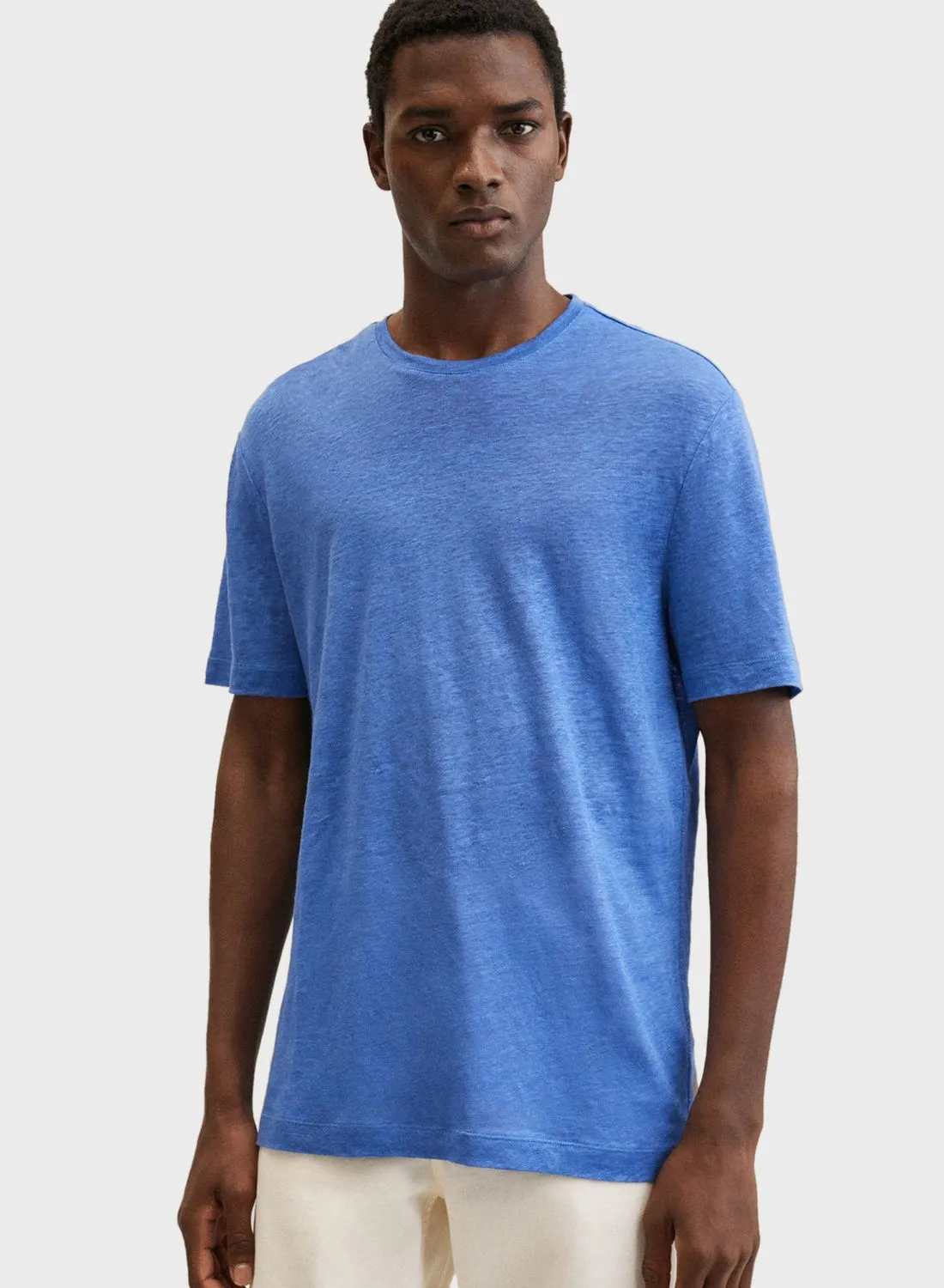 Mango Man Essential Crew Neck T-Shirt