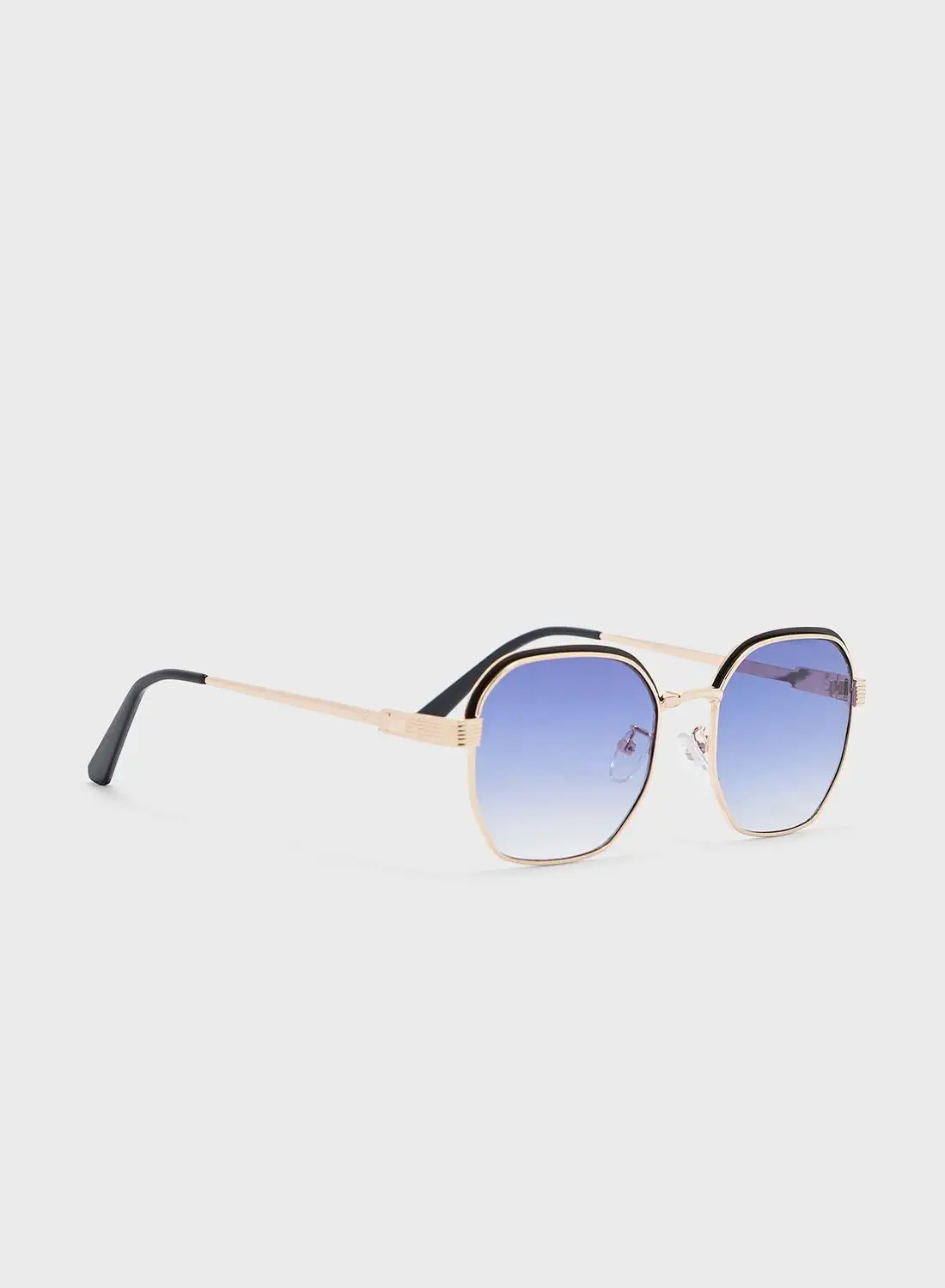 Seventy Five Casual Angular Sunglasses