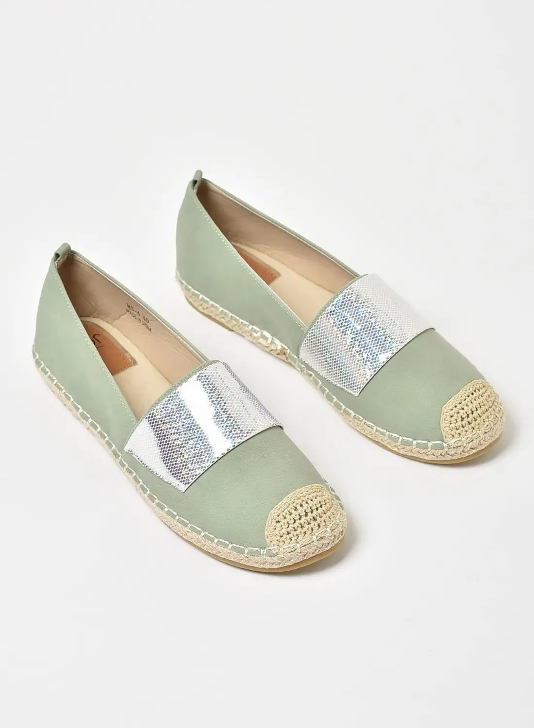 Jove Women's Casual Espadrilles Green