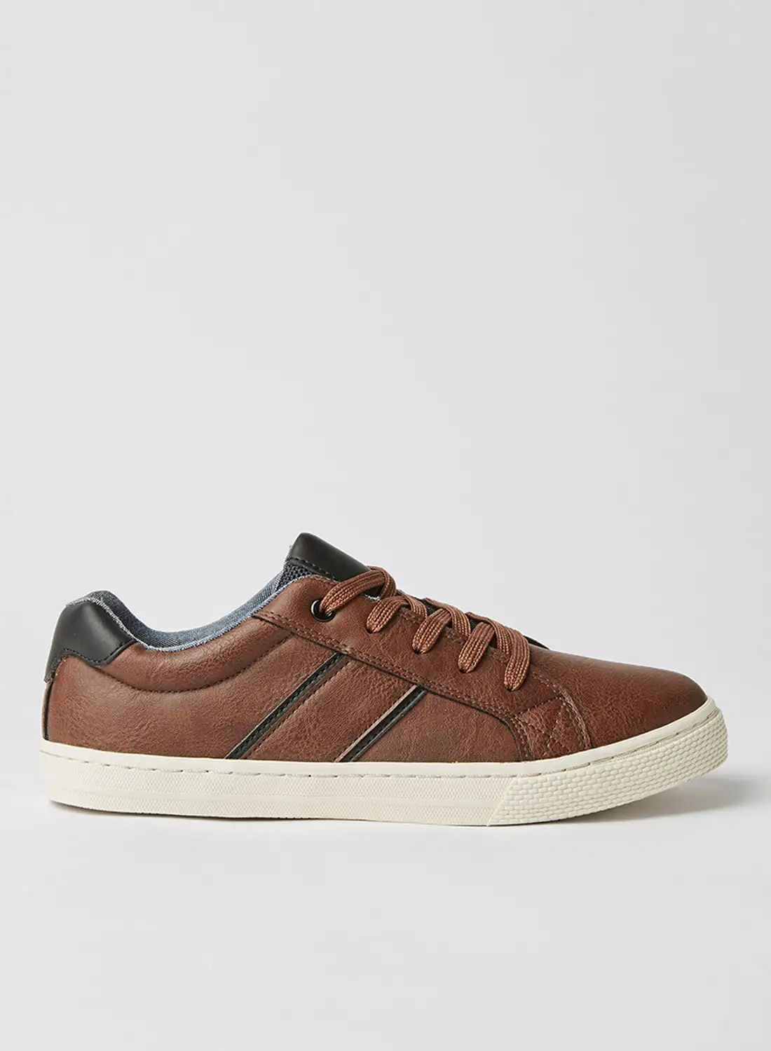 The Children's Place Functional Laces Lace Up Low Top Sneaker Brown