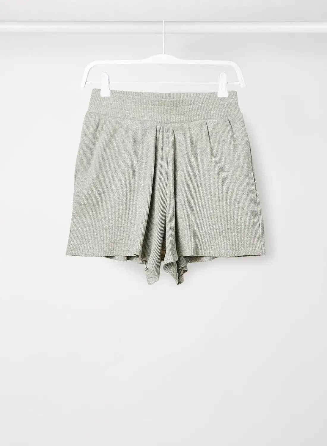 MANGO Youth Ribbed Shorts