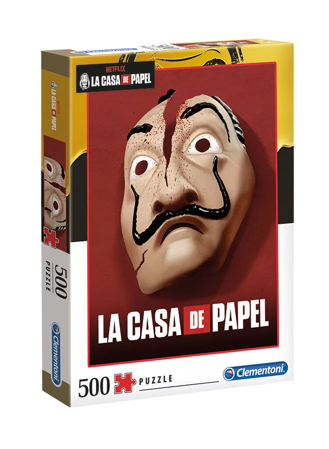 Clementoni Puzzle High Quality Collection La Casa De Papel 500 Pieces 25.4cm