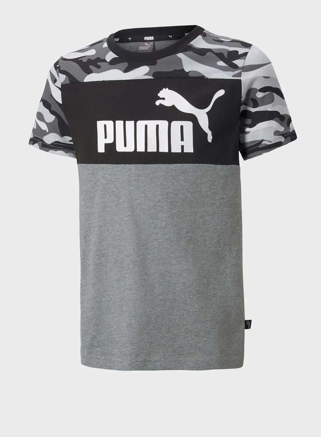 PUMA ESS+ Camo kids t-shirt