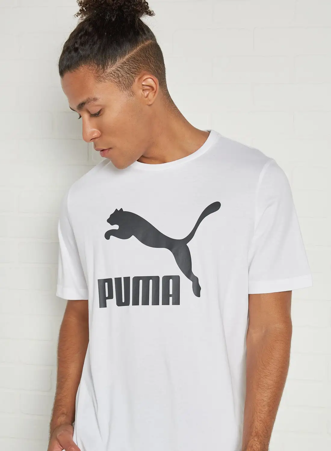 PUMA Classics Logo T-Shirt White