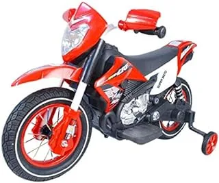 Megastar - Dirt Bike with Rubber Wheels, Red