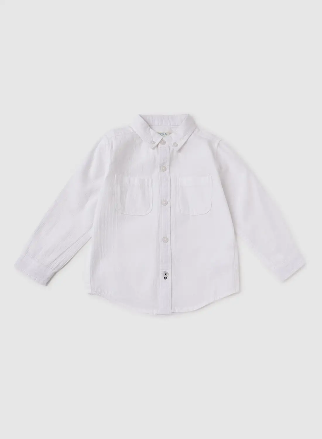 Zarafa Casual Collared Neck Shirt White