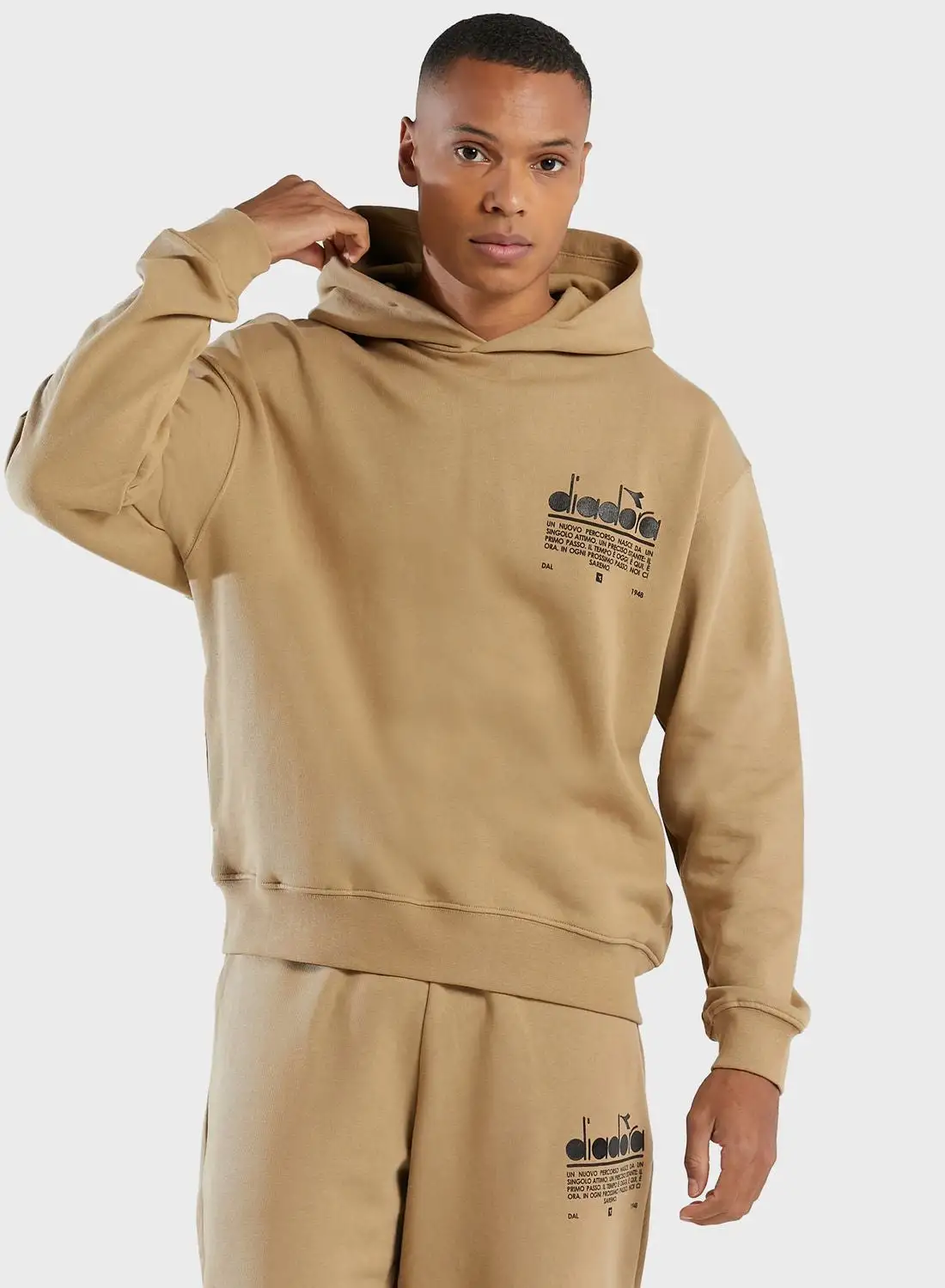 diadora brand Manifesto Hoodie