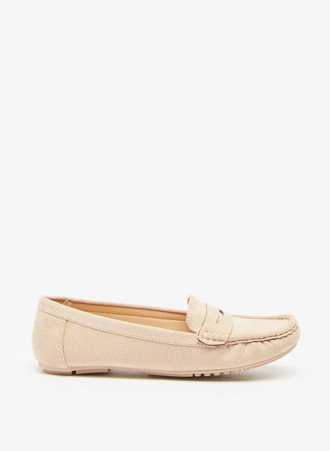 Flora Bella By Shoexpress Womens Solid Slip On Moccasins