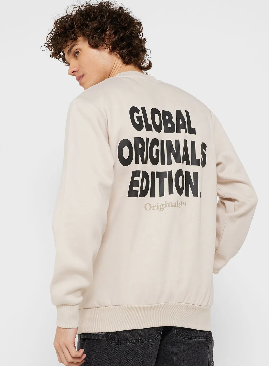 JACK & JONES Slogan Sweatshirt