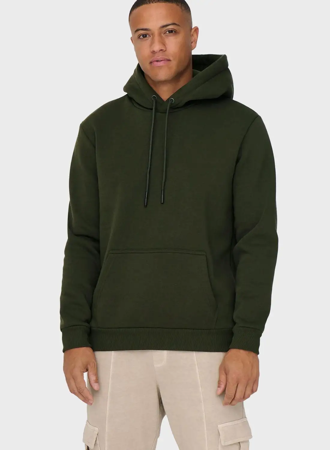 Only & Sons Pull Over Hoodie