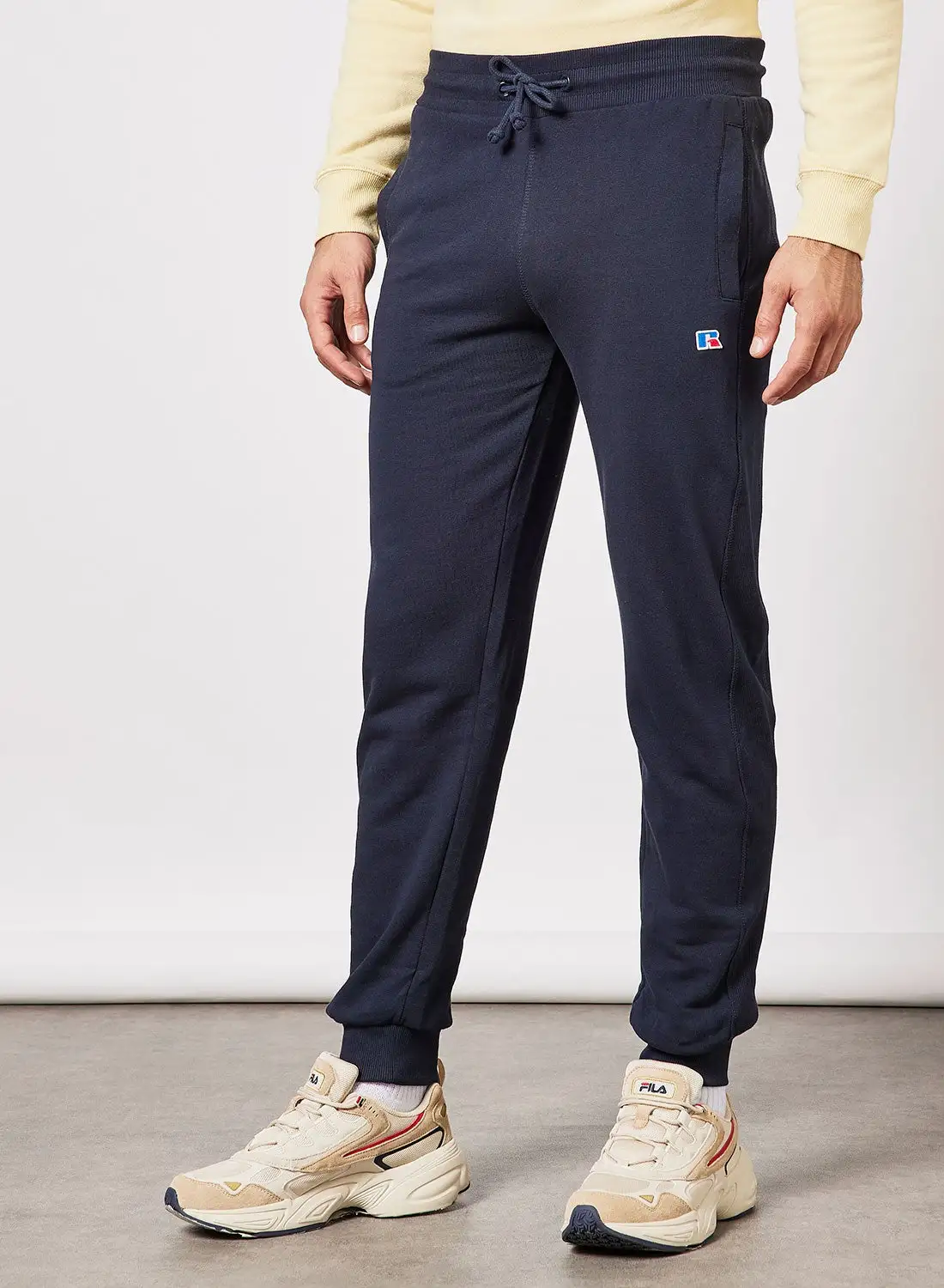 Russell Athletic Logo Cuff Sweatpants Navy