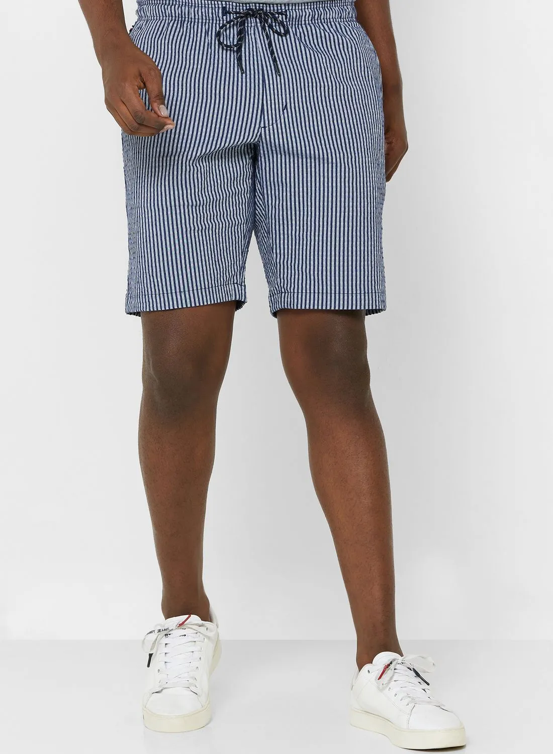 TOMMY HILFIGER Harlem Seersucker Striped Shorts