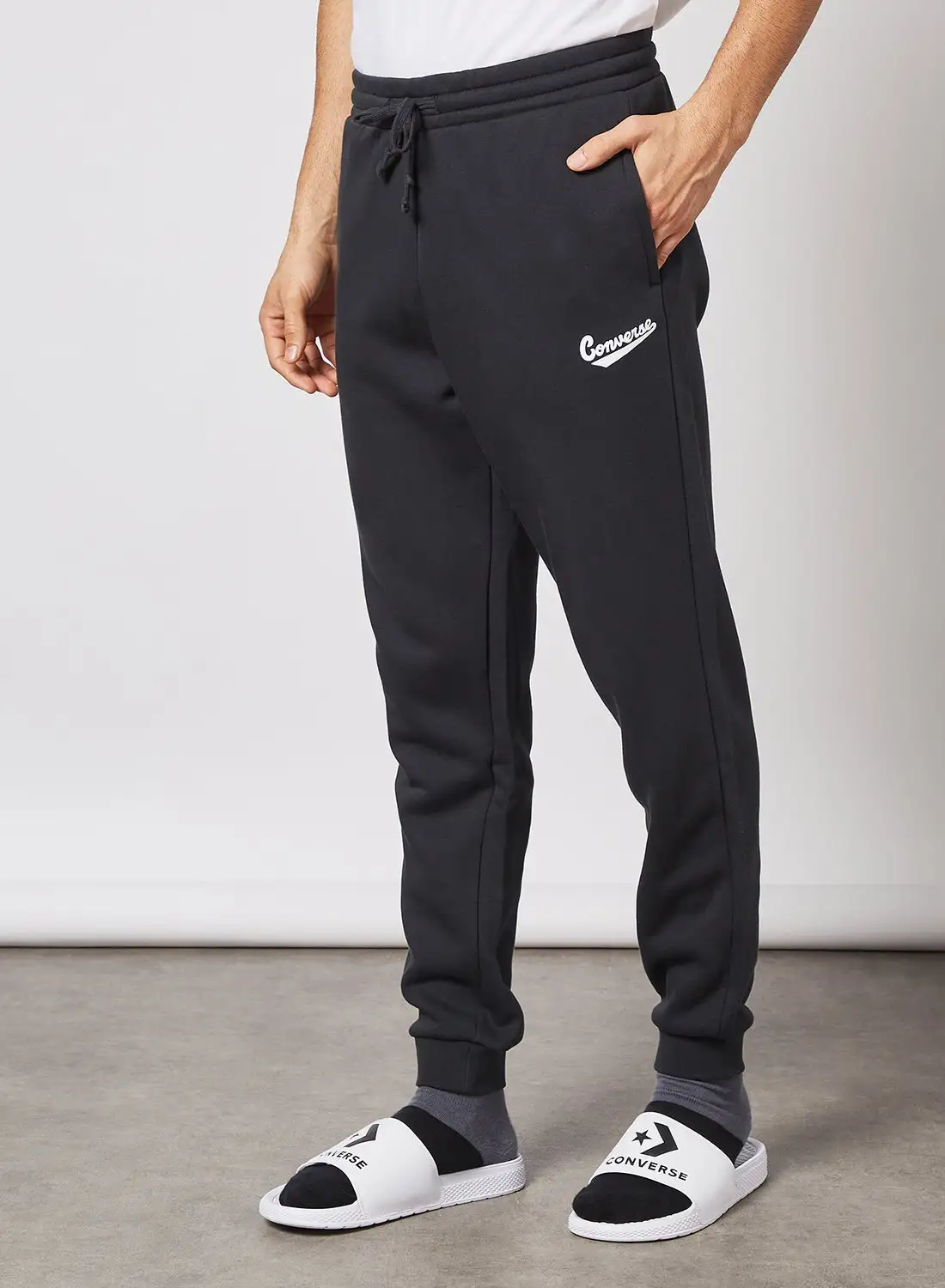 CONVERSE Nova Knit Sweatpants Black