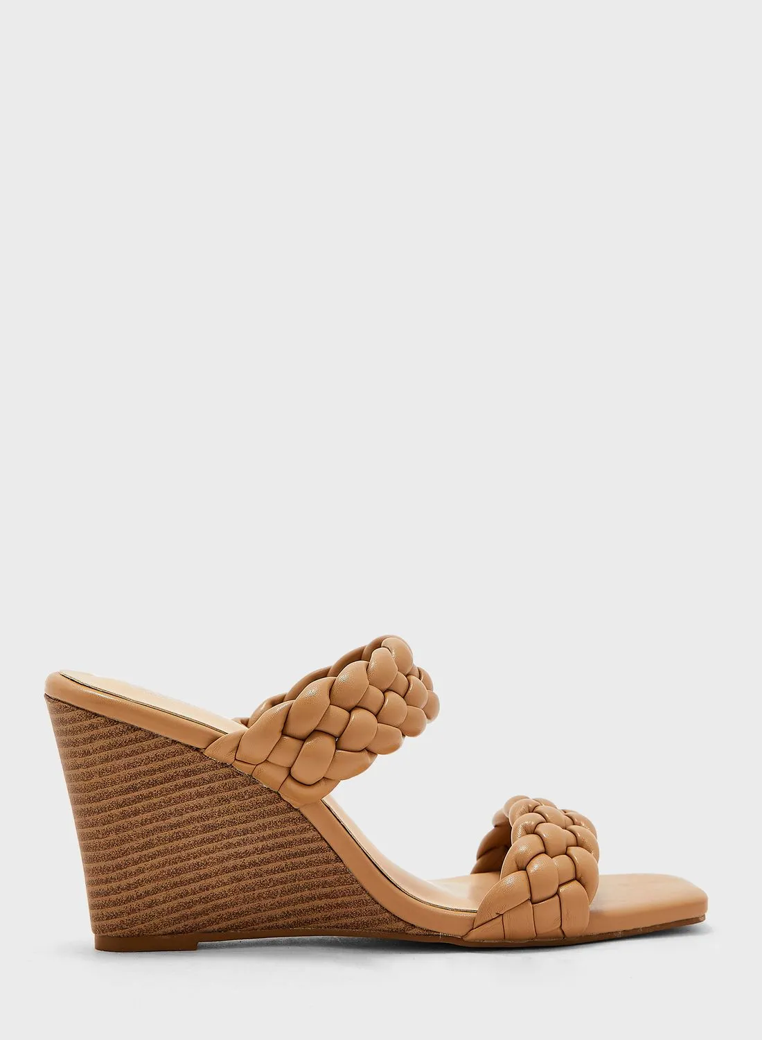 Ella Limited Edition Braided Strap  Wedge Sandal