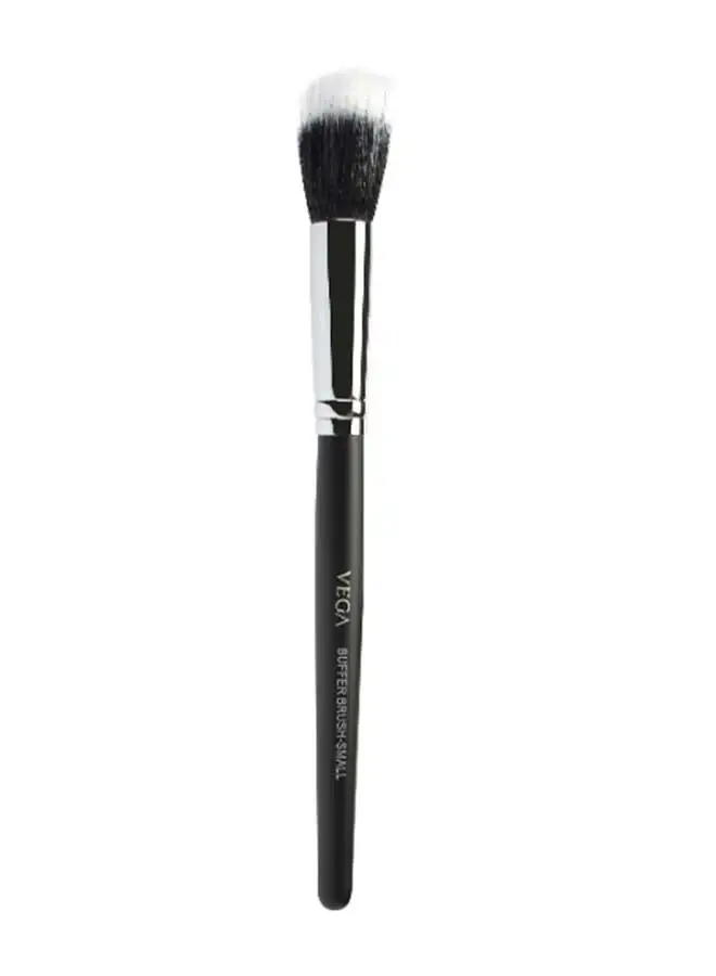 Vega Stylish Unisex Buffer Brush Black/Silver/White