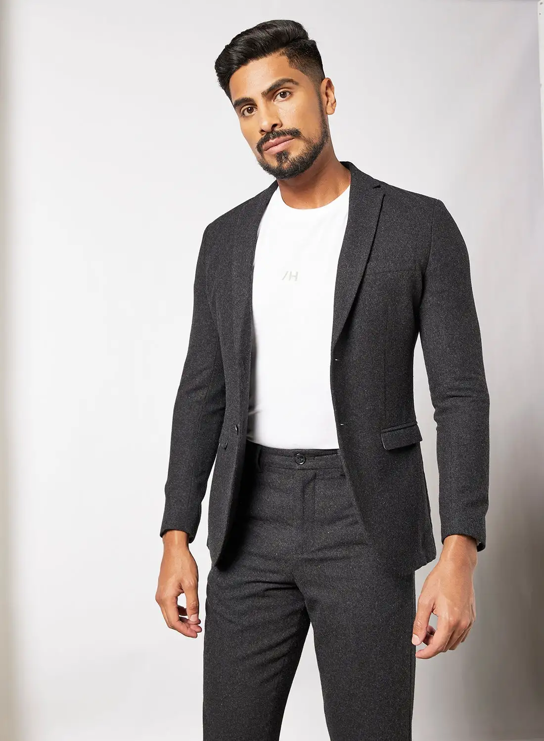 Selected Homme Slim Blazer Anthracite