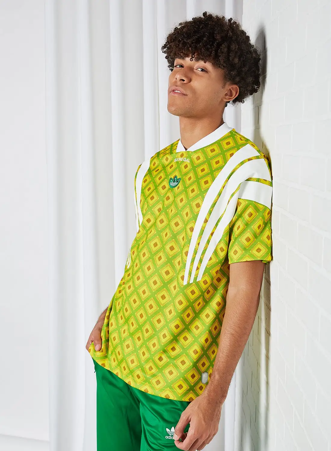 adidas Originals Senegal Jersey Green/Yellow