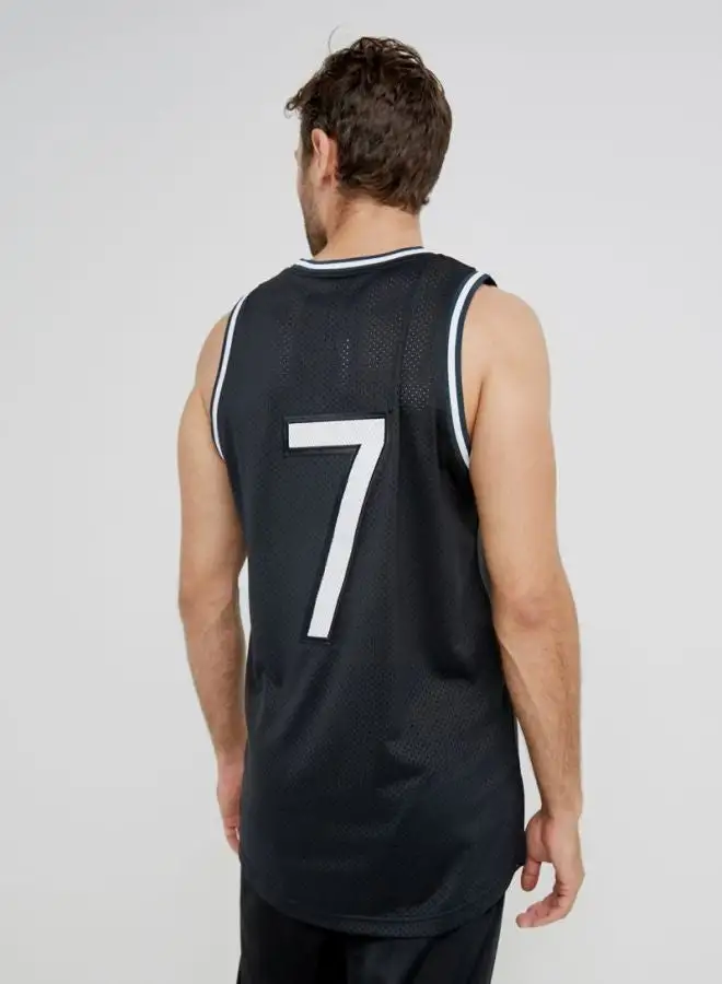 Adidas Real Madrid Seasonal Special Basketball Vest Black/White