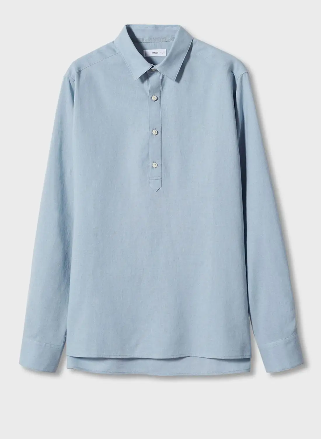 MANGO Youth Essential Straight Fit Shirt