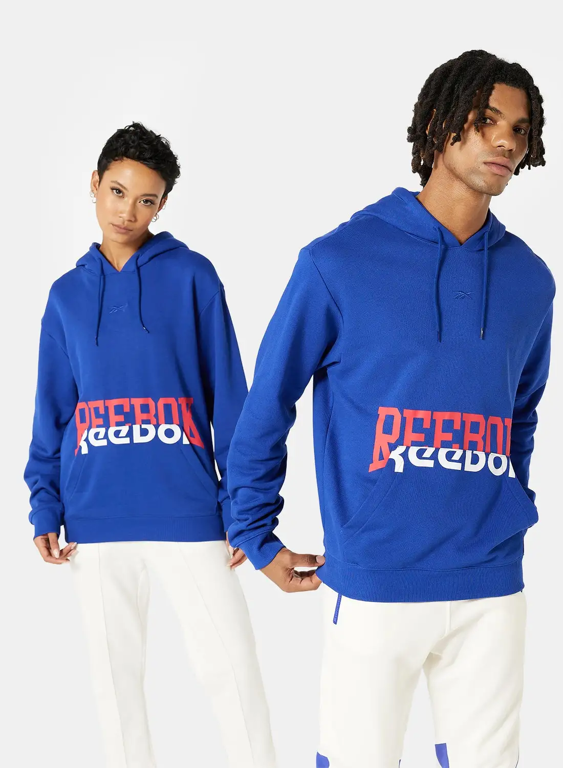 Reebok Unisex Classics Hoodie Blue