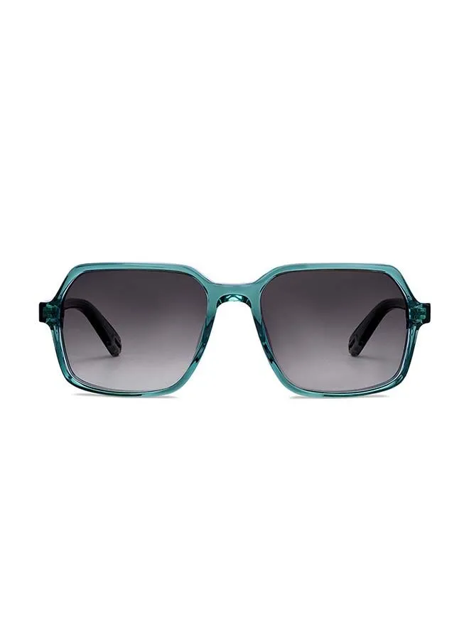 John Jacobs JJ Tints Full Rim UV Protected Square Stylish Sunglasses S14449 - Lens Size: 55mm - Green