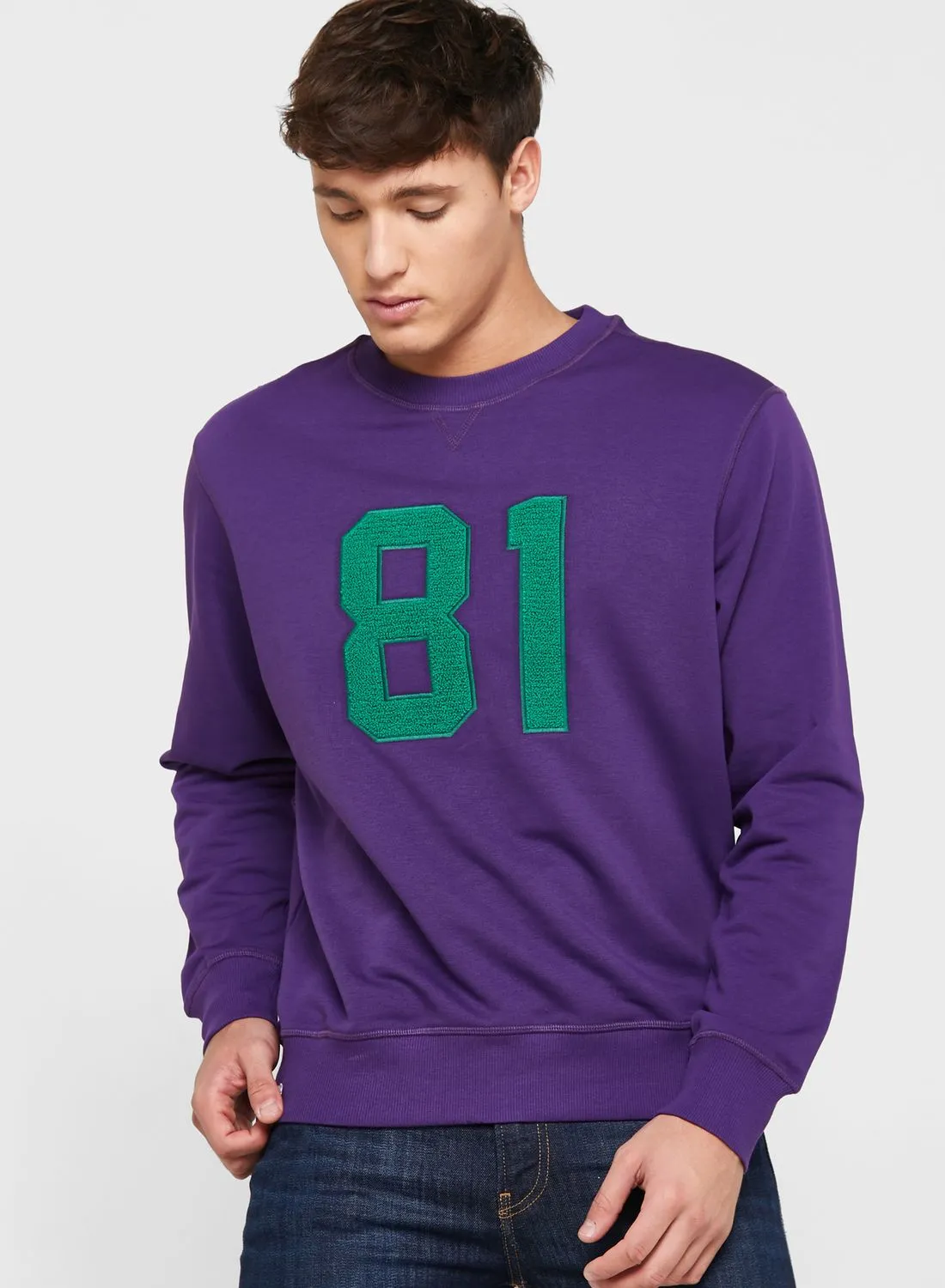 Mango Man Crew Neck Sweatshirt