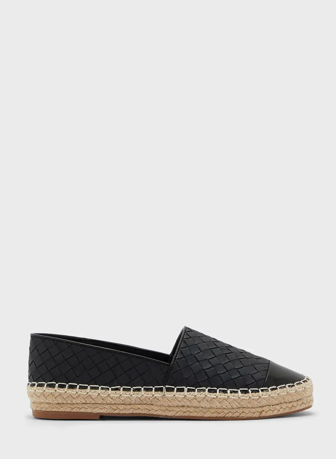 ELLA Weaved Toe Cap Espadrille