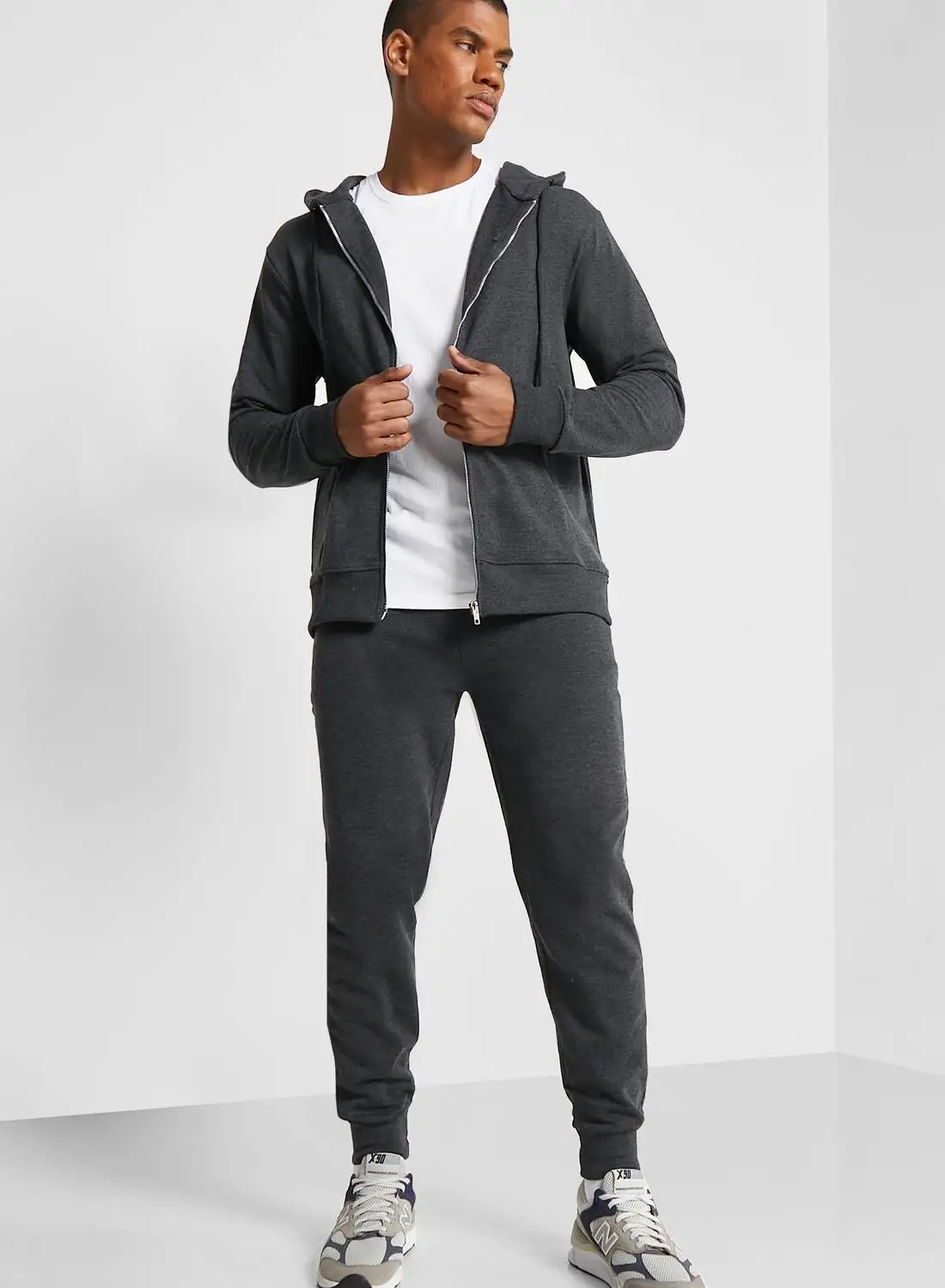 Seventy Five Basics Zip Through Hood Tracksuit