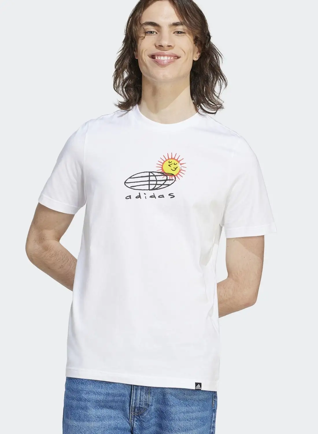 Adidas Sportswear Elevated Doodle Puff T-Shirt