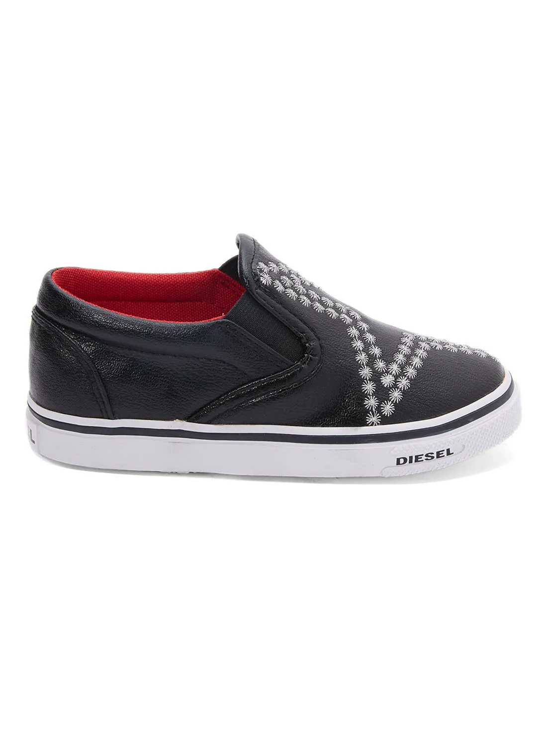 DIESEL KID 16 STAR CH Slip-On Sneaker Black