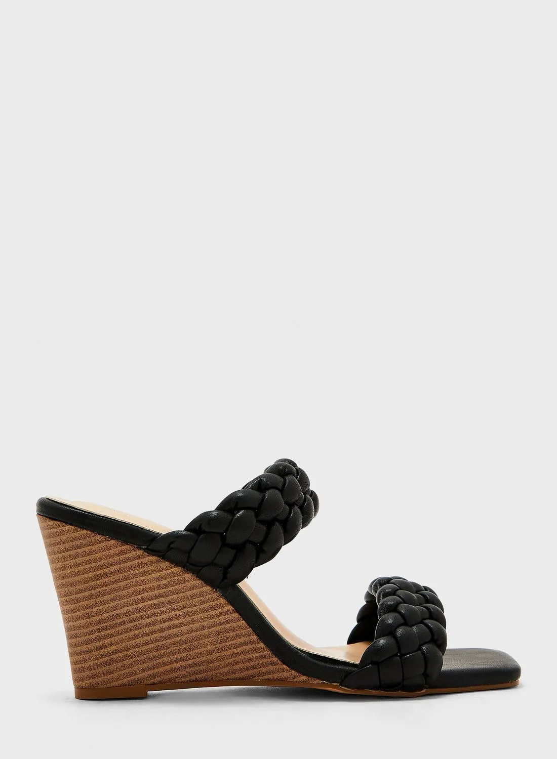 Ella Limited Edition Braided Strap  Wedge Sandal