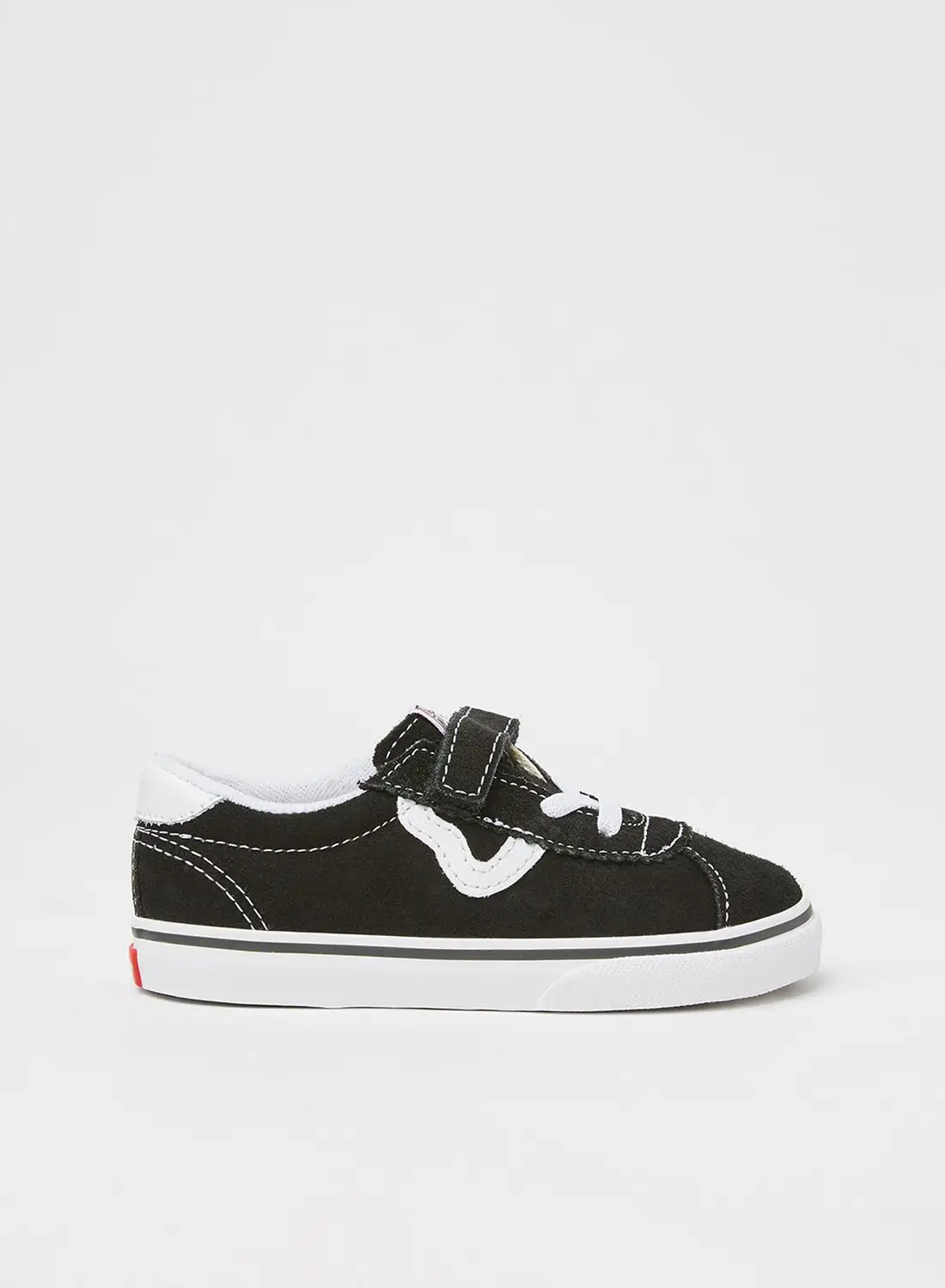 VANS Kids TD Classic Velcro Sneakers Black/True White