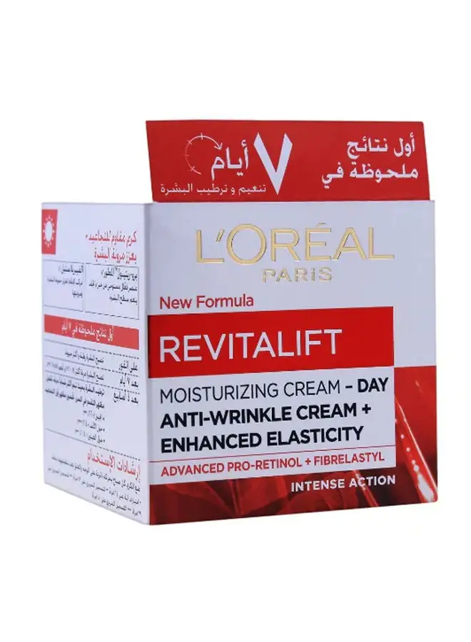 لوريال باريس Revitalift كريم مرطب ومضاد للتجاعيد- 50 مل