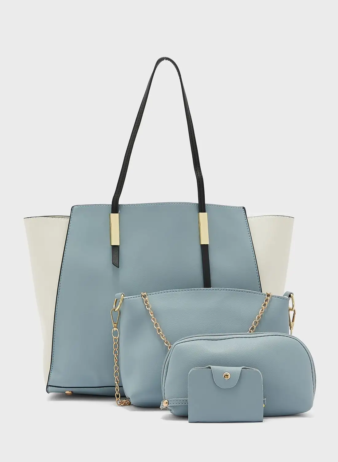 ELLA 4 Piece Tote Handbag Set مجموعة حقائب السفر