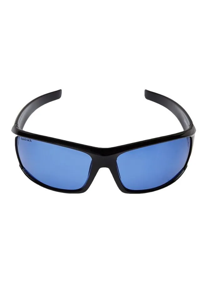 fastrack Men's Fashion Wrap Sunglasses - Lens Size: 66 mm