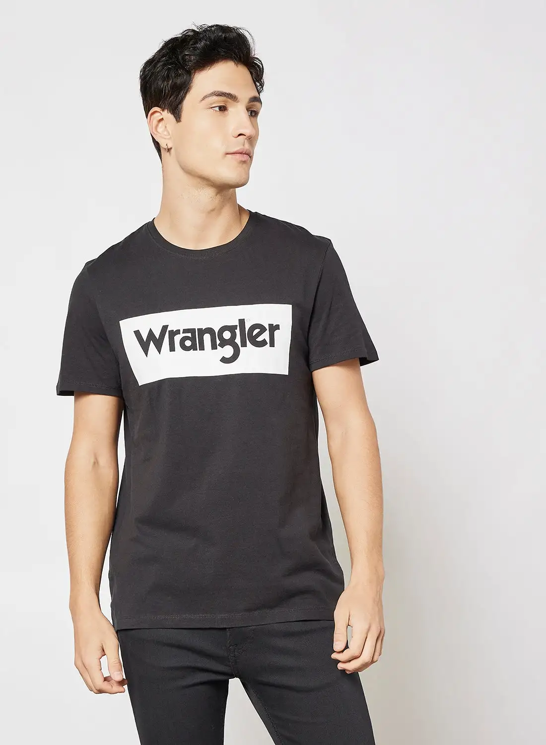 Wrangler Logo T-Shirt Black