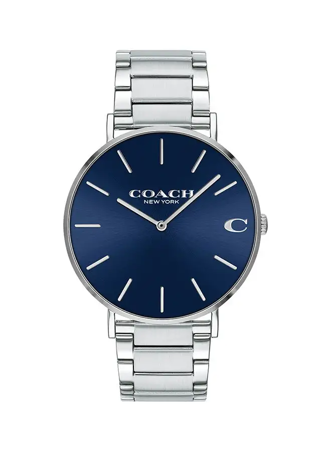 COACH Men's Charles Navy Dial Watch - 14602429