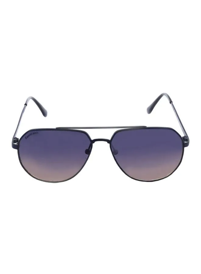 fastrack Men's Seamless Pilot Sunglasses - Lens Size: 58 mm