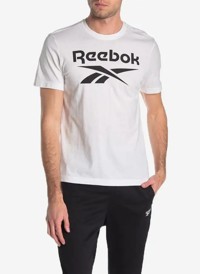 Reebok GS Stacked T-Shirt White/Black