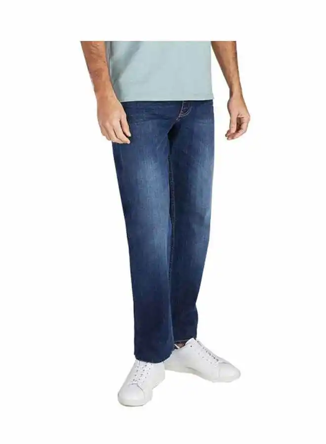 Sacoor Brothers Slim Fit Casual Jean Light Blue