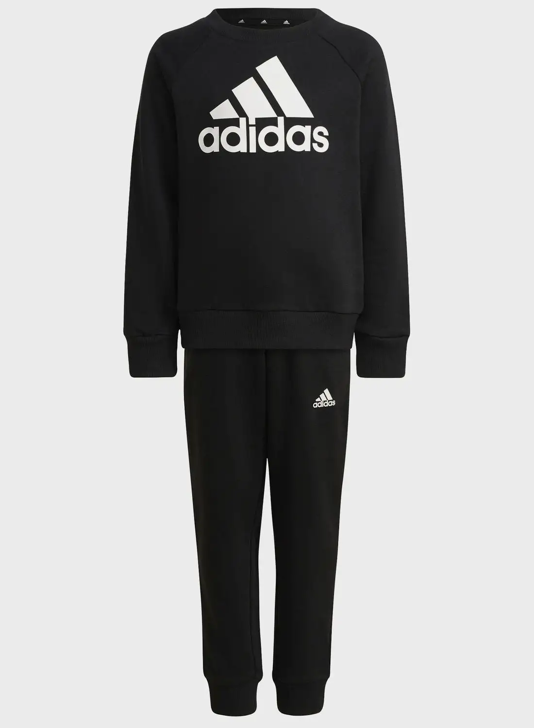 Adidas Little Kids Badge of Sport French Terry Tracksuit