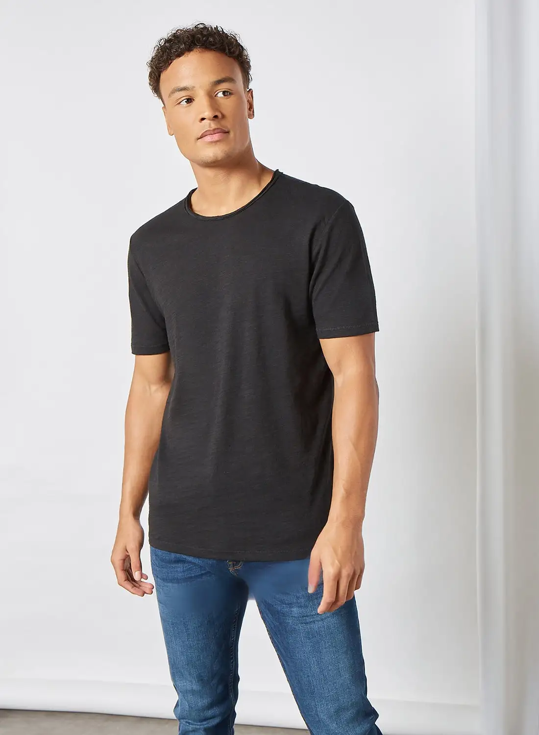 ONLY & SONS Plain T-Shirt Black