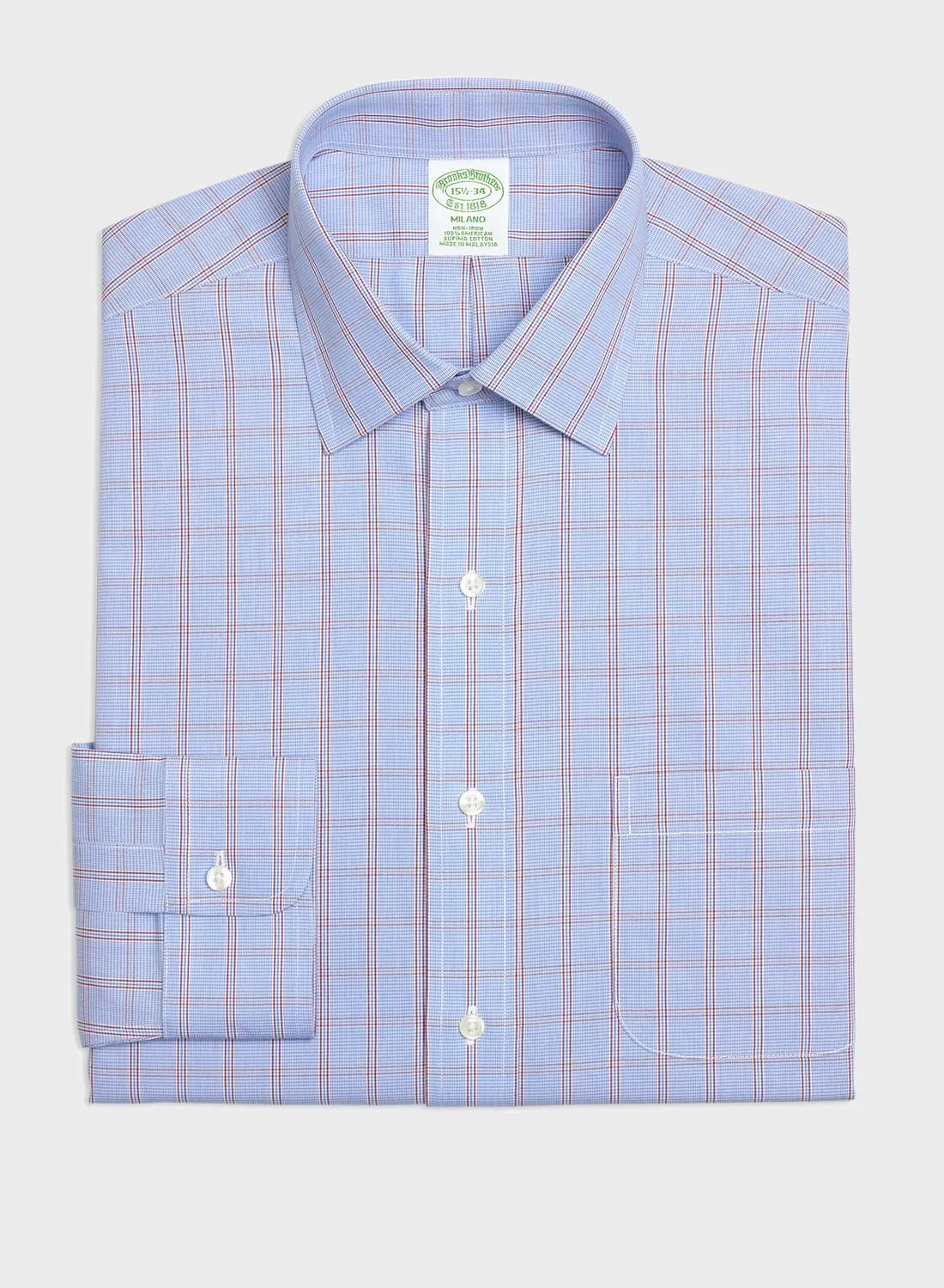 Brooks Brothers Checked Extra Slim Shirt