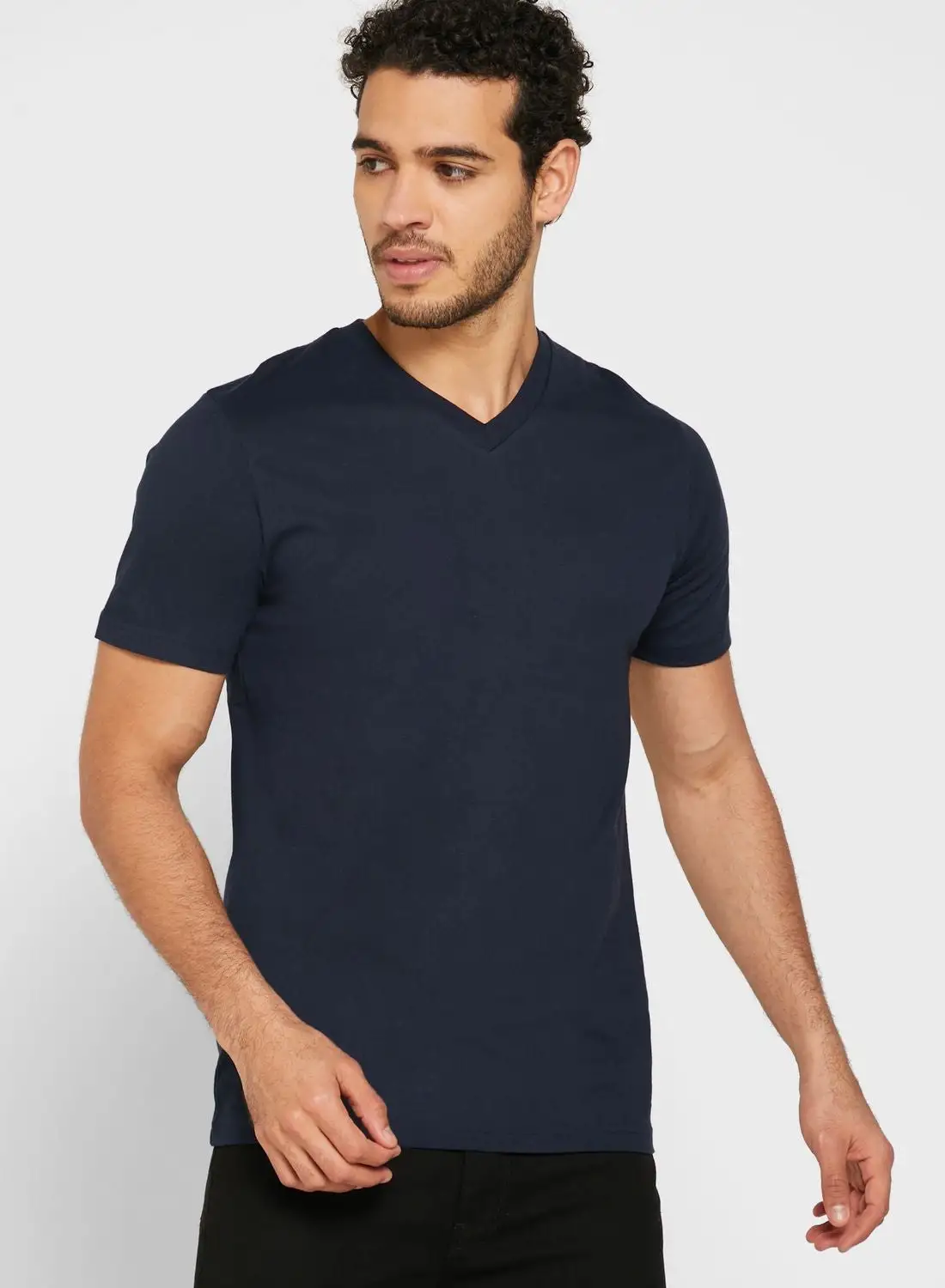 Seventy Five Basics Essential V Neck T-shirt